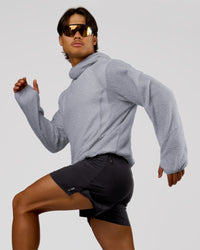 Man wearing AirTherma Hoodie - Alloy | Model:George | Size:M | Thumbnail Index: 3