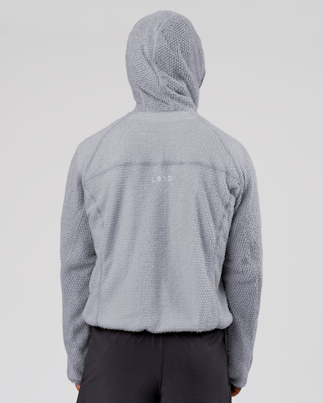 Man wearing AirTherma Hoodie - Alloy | Model:George | Size:M - view 8