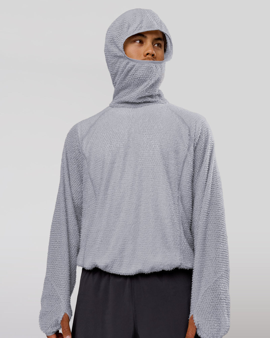 Man wearing AirTherma Hoodie - Alloy | Model:George | Size:M - view 14
