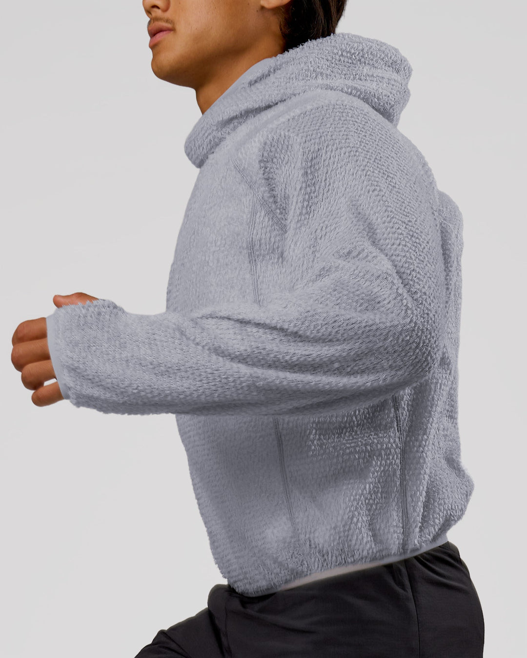 Man wearing AirTherma Hoodie - Alloy | Model:George | Size:M - view 7
