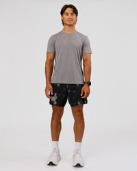 Man wearing Rep Training Tee - Storm Front | Model:George | Size:M | Thumbnail Index: 5