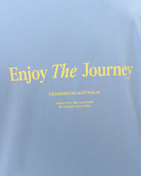 Man wearing VS26 Journey FLXCotton Oversize Tee - Open Air-Lemon | Model:Leandro | Size:M | Thumbnail Index: 8