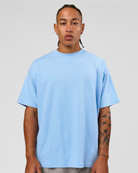 Man wearing Strong is Beautiful Heavyweight Oversized Tee - Open Air | Model:Malebo | Size:M | Thumbnail Index: 11