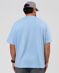 Man wearing VS6 1% Better Fathers Day FLXCotton Oversized Tee - Open Air | Model:Jordan | Size:XL | Thumbnail Index: 10