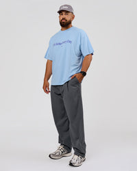 Man wearing VS6 1% Better Fathers Day FLXCotton Oversized Tee - Open Air | Model:Jordan | Size:XL | Thumbnail Index: 17