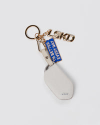 Studio image of 1% Better Key Ring - Power Cobalt-Light Gold | Thumbnail Index: 1