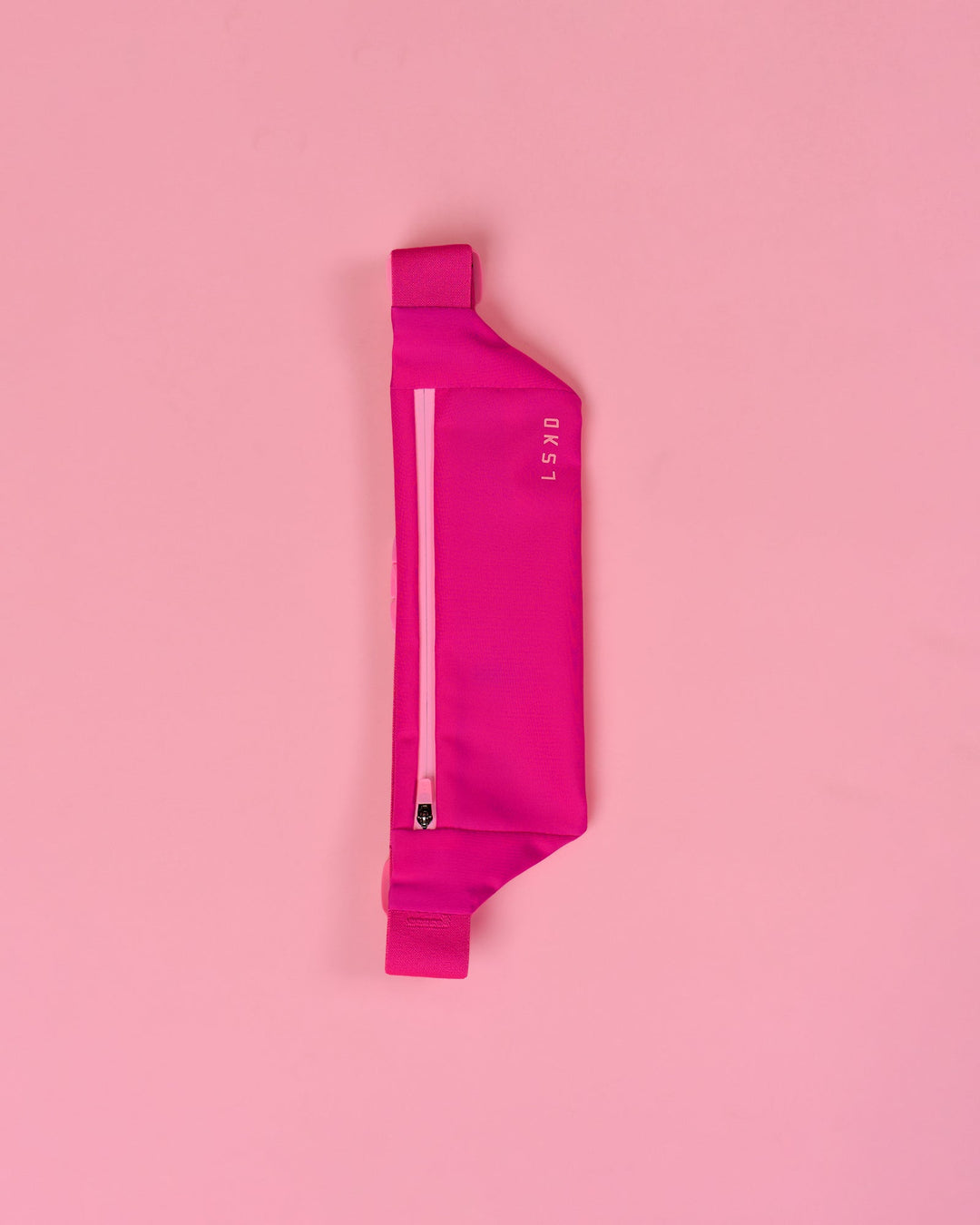 Studio image of Accelerate Run Belt - Ultra Pink-Pink Rose - view 2