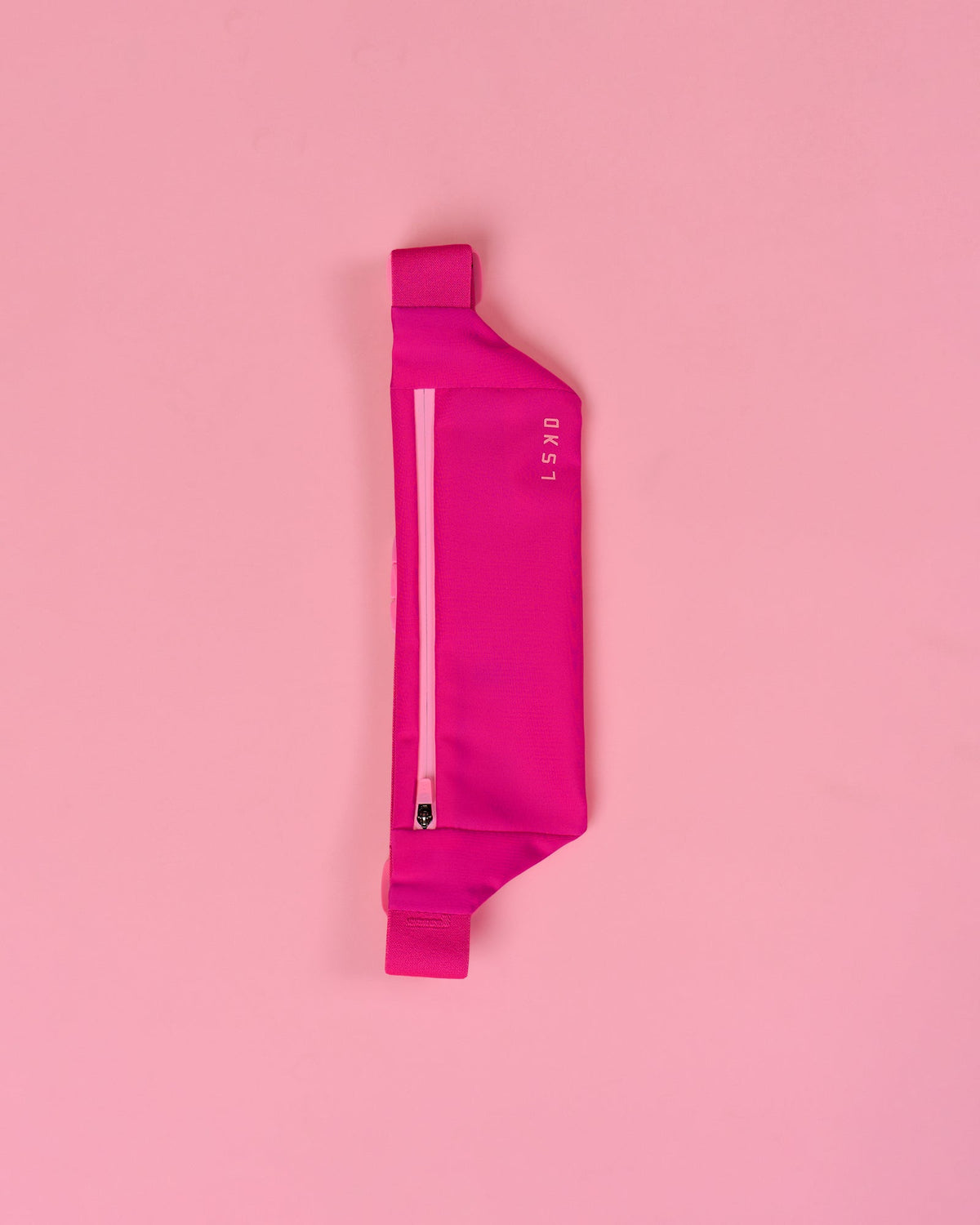 Studio image of Accelerate Run Belt - Ultra Pink-Pink Rose