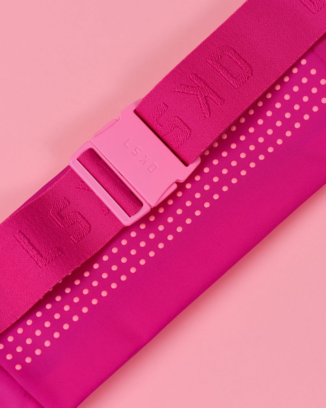 Studio image of Accelerate Run Belt - Ultra Pink-Pink Rose - view 8