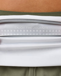 Studio image of Accelerate Run Belt - White-Reflective | Thumbnail Index: 11