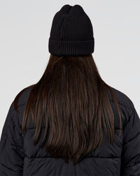 Studio image of All Day Beanie - Black | Thumbnail Index: 1