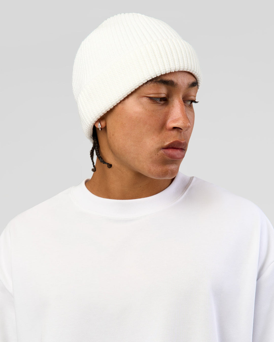 Studio image of All Day Beanie - Oatmeal - view 3