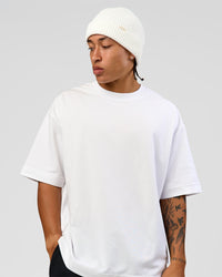 Studio image of All Day Beanie - Oatmeal | Thumbnail Index: 6