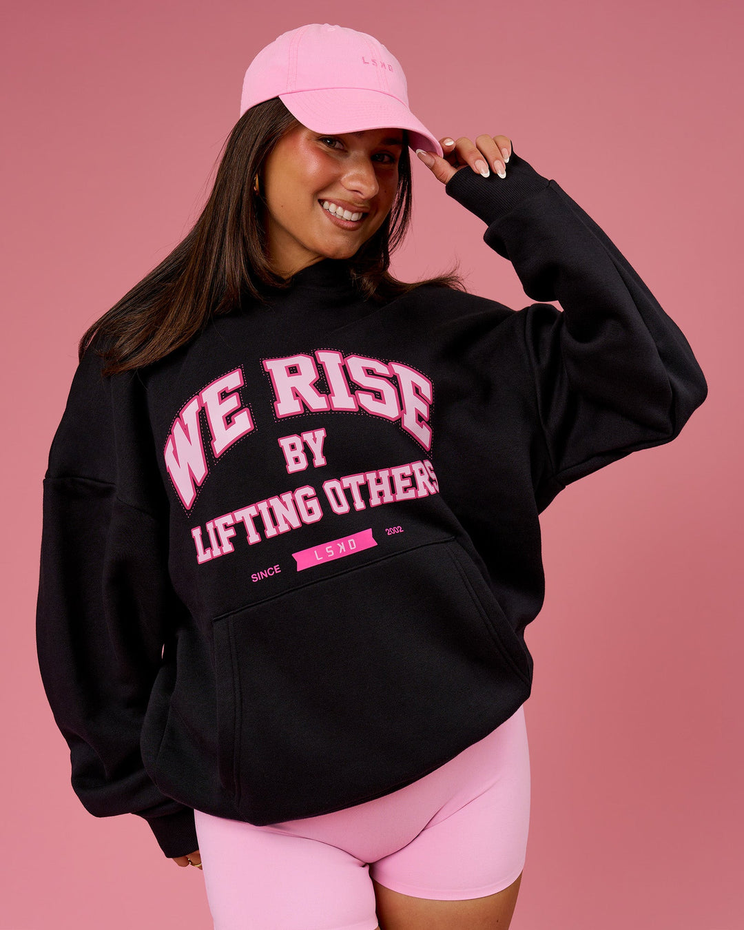 Studio image of All Day Cap - Ultra Pink - view 5