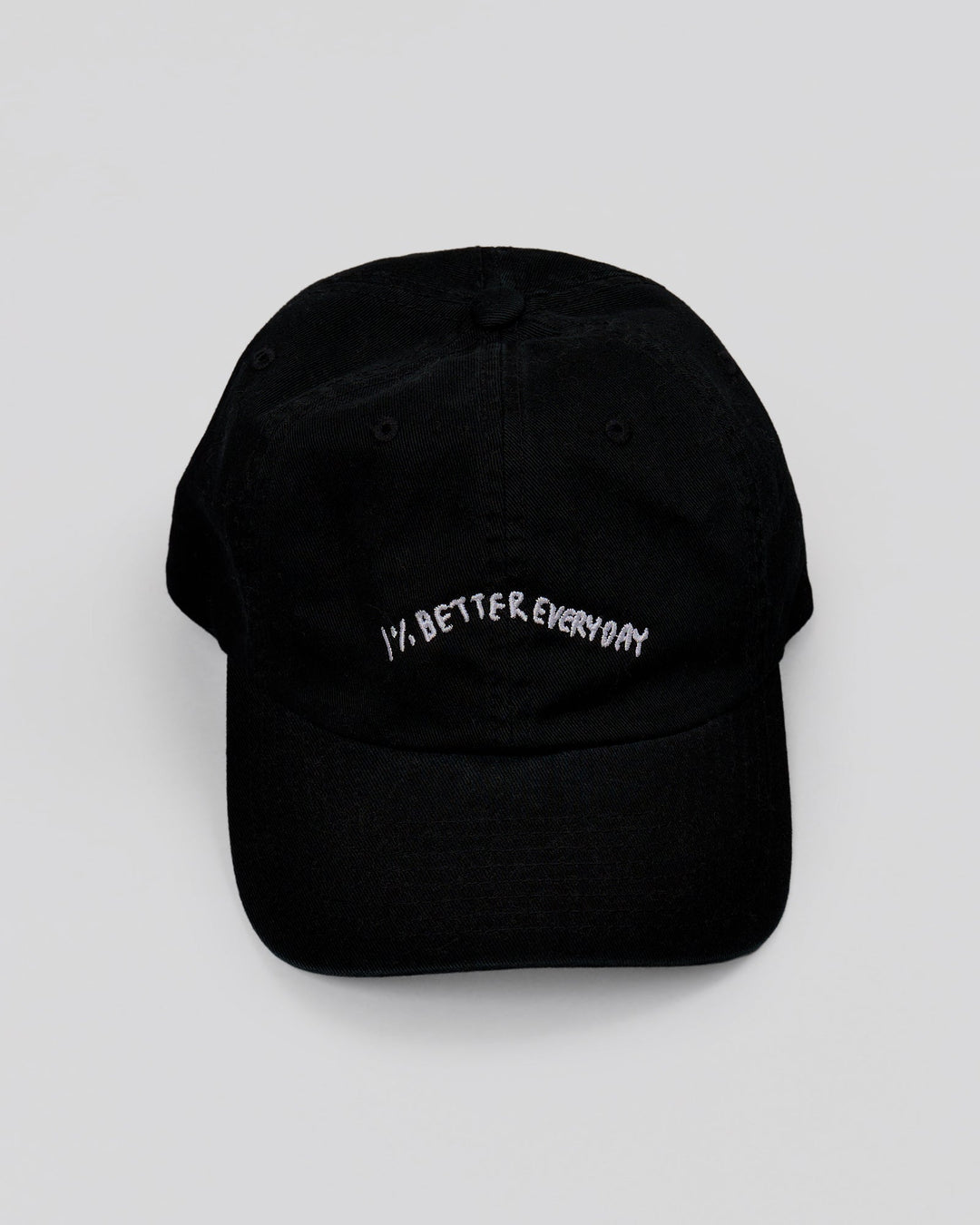 Studio image of Andrew J. Steele x LSKD Cap - Black Washed-White - view 1
