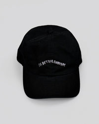 Studio image of Andrew J. Steele x LSKD Cap - Black Washed-White | Thumbnail Index: 0