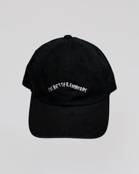 Studio image of Andrew J. Steele x LSKD Cap - Black Washed-White | Thumbnail Index: 2