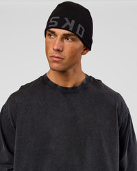 Studio image of Base Beanie - Black | Thumbnail Index: 3