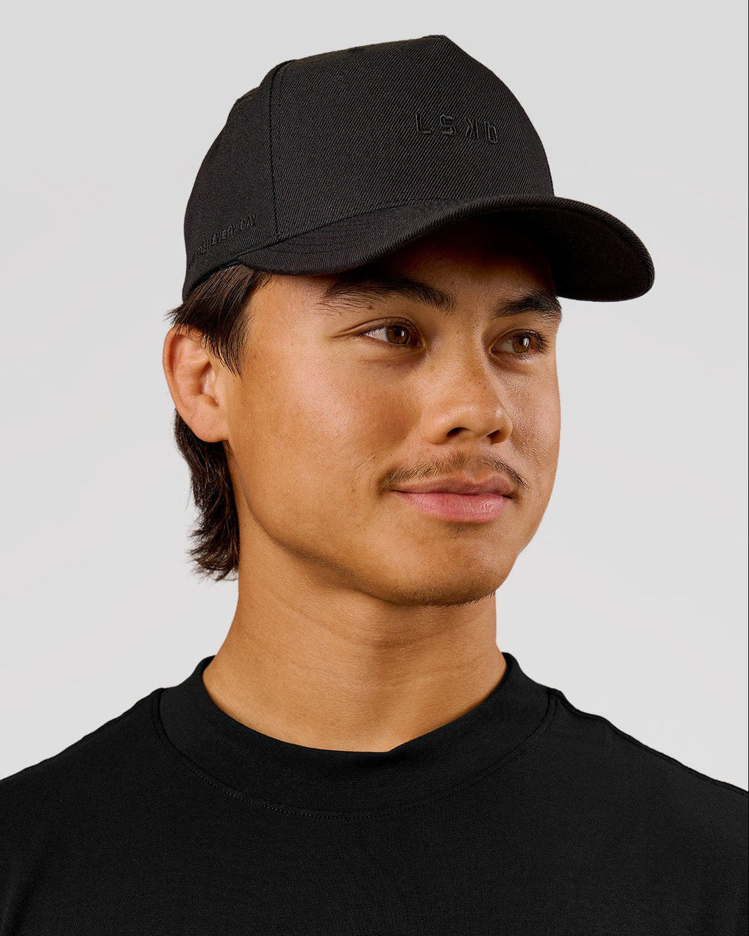 Studio image of Cornerstone Daily Cap - Black - view 1