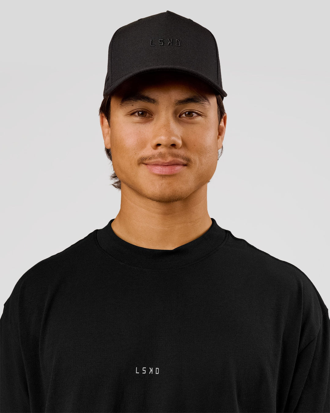 Studio image of Cornerstone Daily Cap - Black - view 3