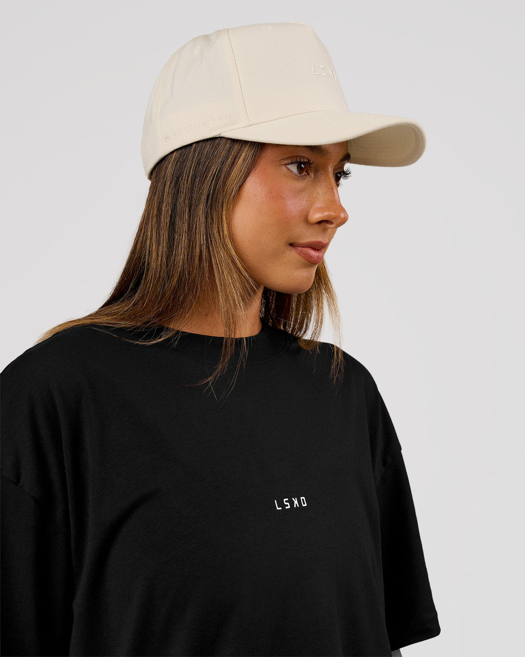 Studio image of Cornerstone Daily Cap - Vaporous Gray - view 2