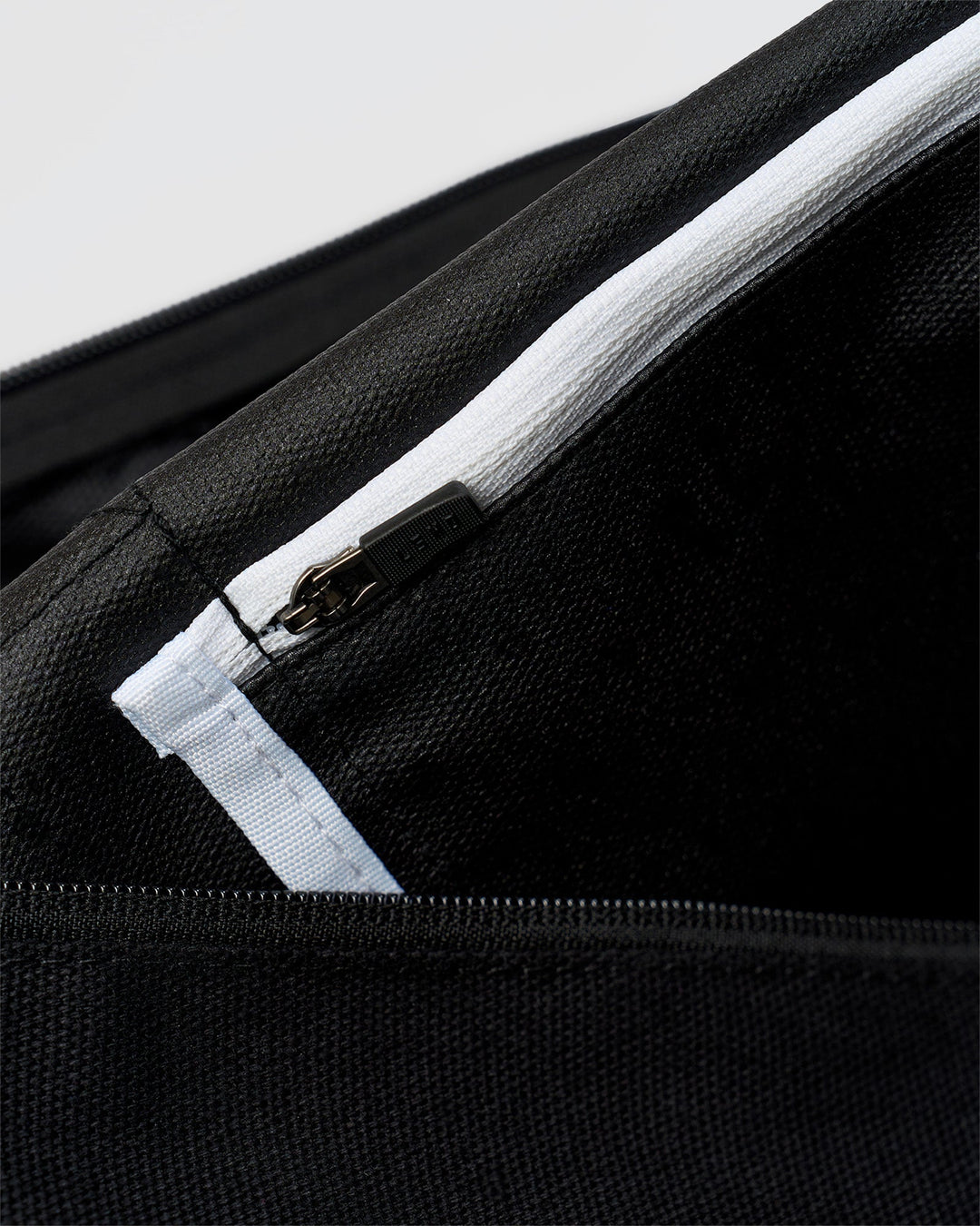 Studio image of Everywhere  Canvas Duffle - Black-White - view 4