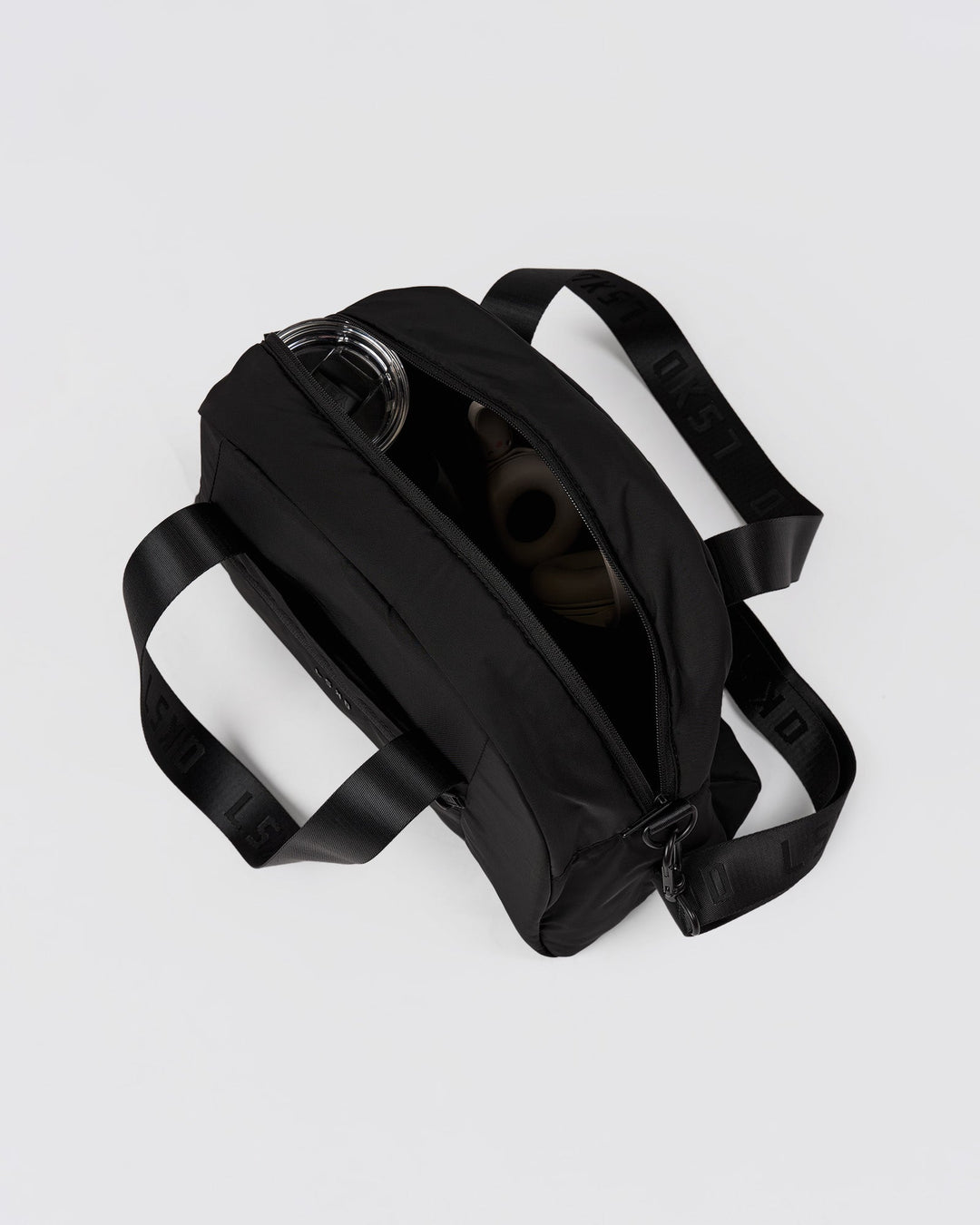 Studio image of Go-To Mini Duffle Bag - Black - view 3