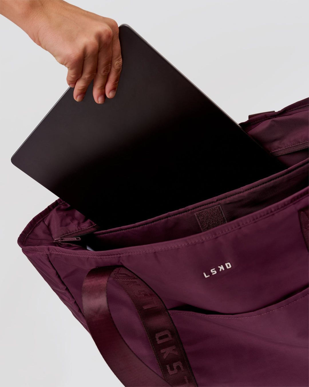 Studio image of Go-To Tote - Cherry Lacquer - view 11