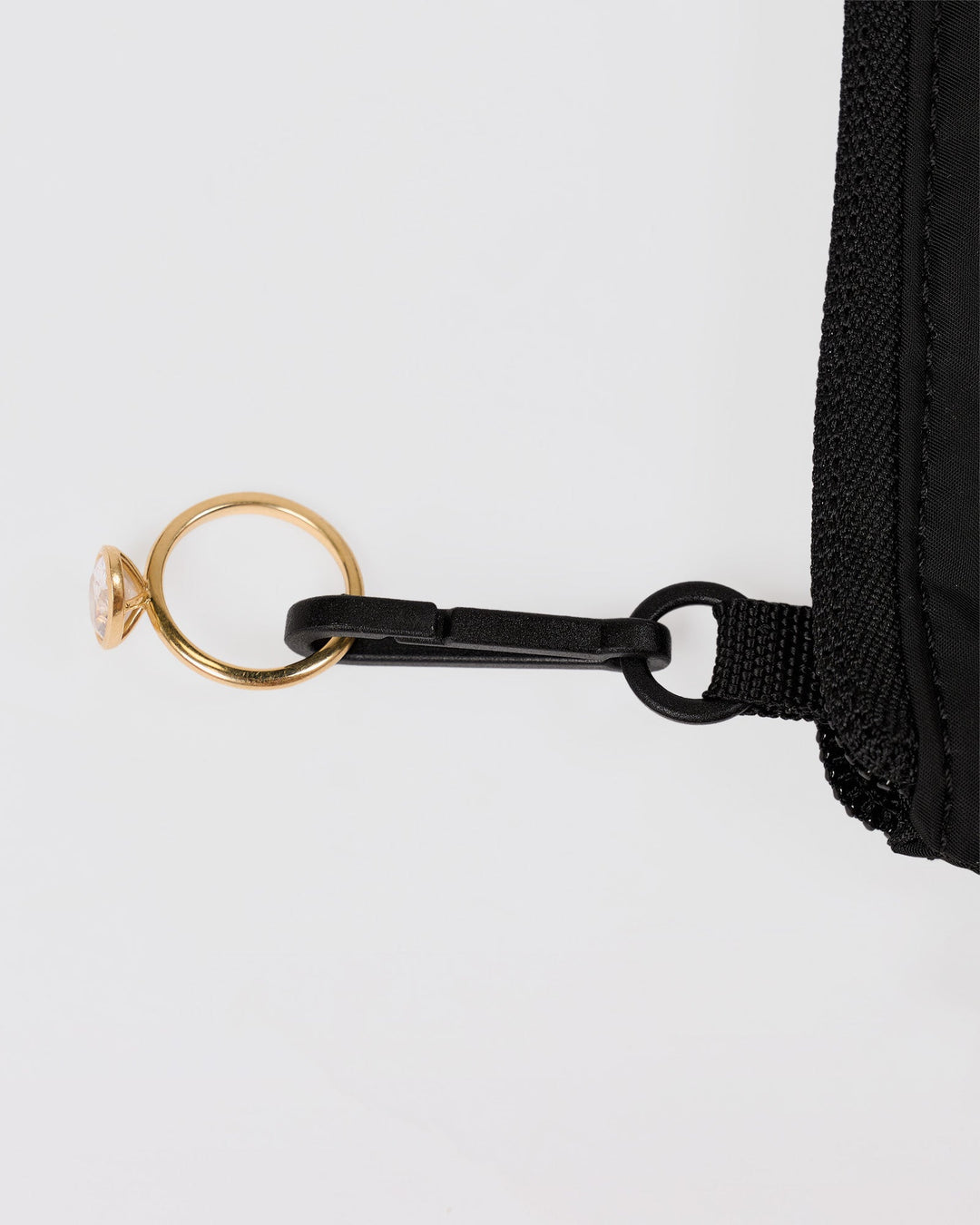 Studio image of Go-To Wristlet Pouch Large - Black - view 3
