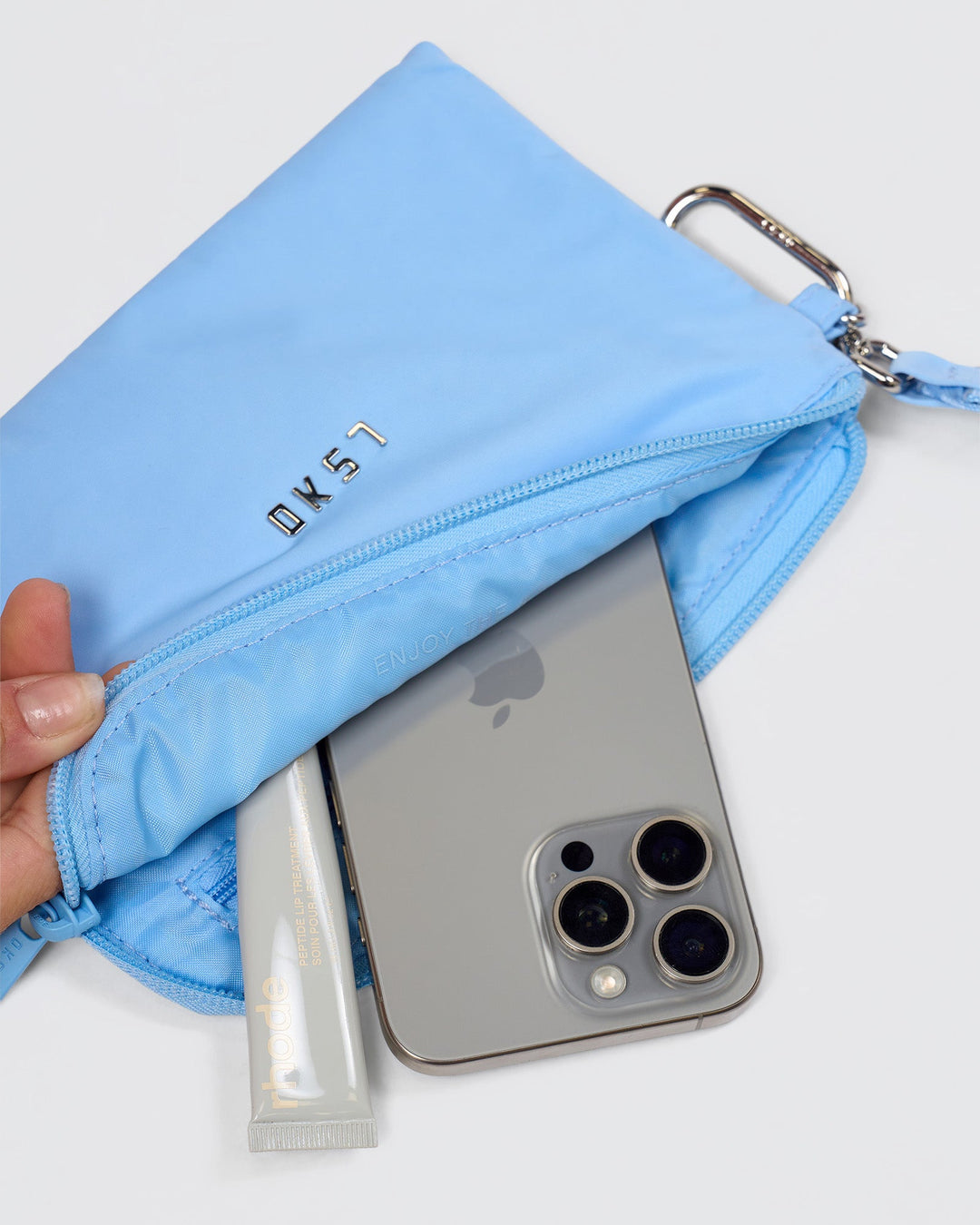 Studio image of Go-To Wristlet Pouch Large - Open Air - view 2