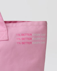 Studio image of Hold It All Canvas Tote - Pink Rose-Ultra Pink | Thumbnail Index: 10