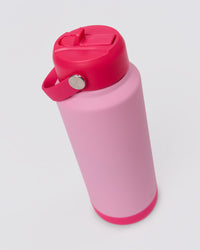 Studio image of Hydra Bottle 32oz - Pink Rose-Ultra Pink | Thumbnail Index: 7