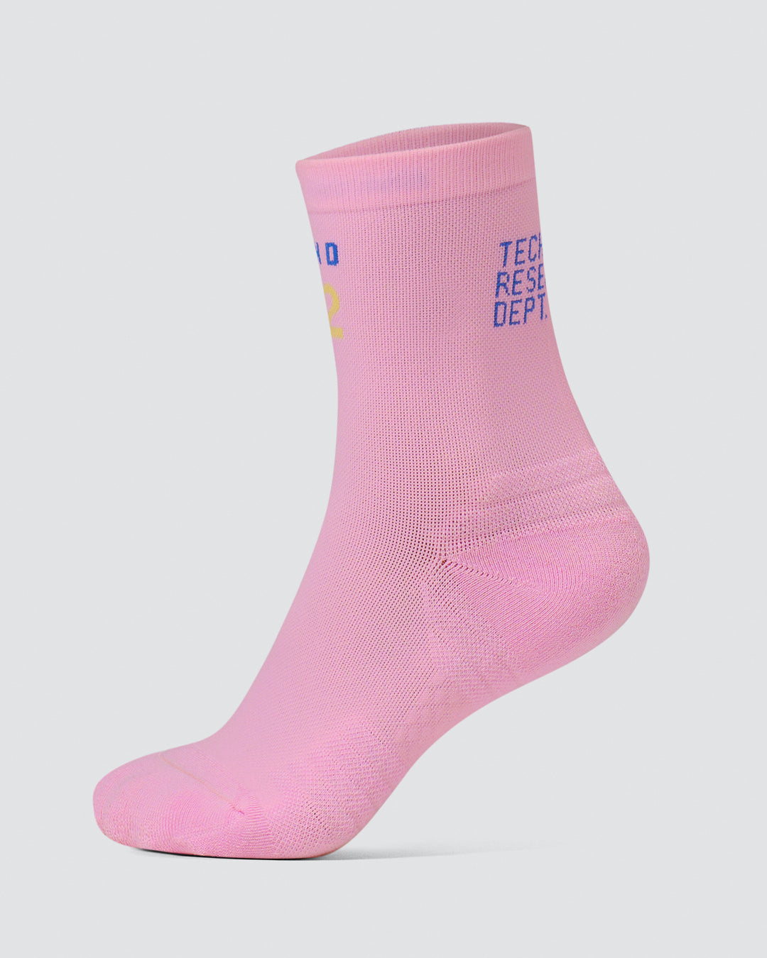 Hype Performance Quarter Socks - Pink Rose-Bluebell - view 1