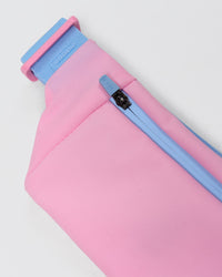 Studio image of Accelerate Run Belt - Pink Rose-Open Air | Thumbnail Index: 4