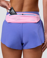 Studio image of Accelerate Run Belt - Pink Rose-Open Air | Thumbnail Index: 0