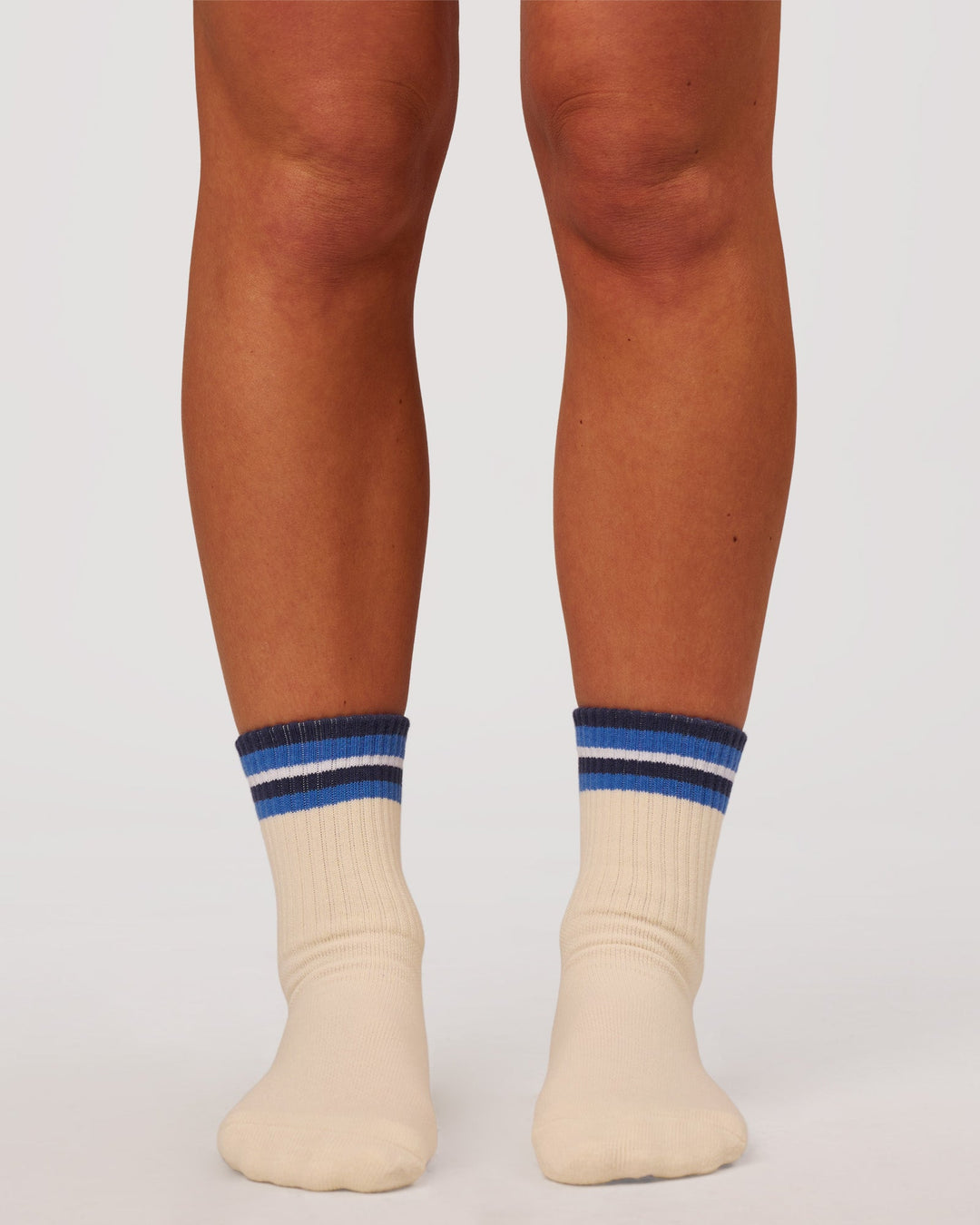 Studio image of Revitalise Pilates Grip Sock 2.0 - Off White-Nightshadow - view 3