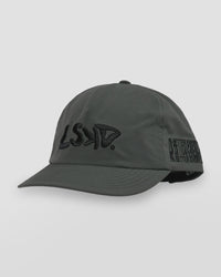 Studio image of Static Grit Pinch Panel Cap - Carbon Green | Thumbnail Index: 1