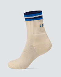 Stripe Crew Sock - Off White-Nightshadow | Thumbnail Index: 0