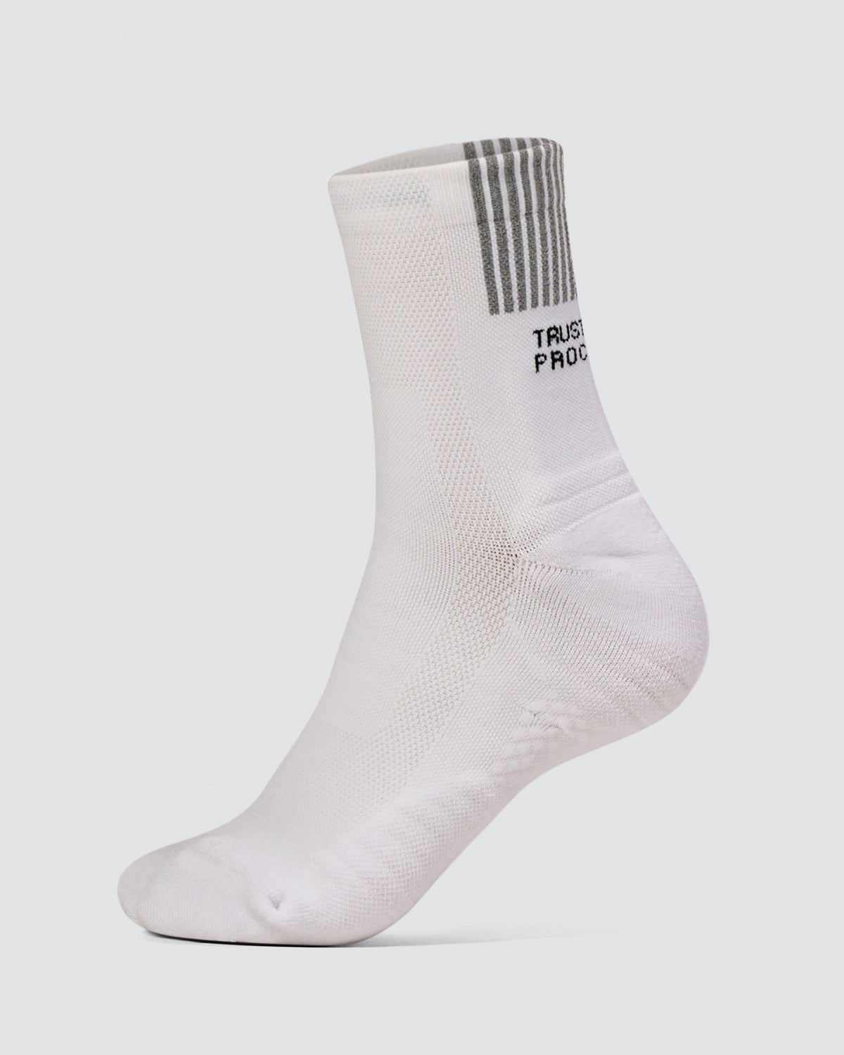 Aero Performance Quarter Socks - White-Reflective