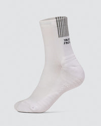 Aero Performance Quarter Socks - White-Reflective | Thumbnail Index: 0