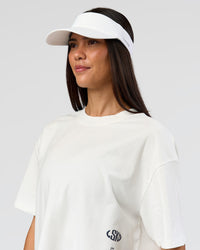 Studio image of Unstoppable Visor - White | Thumbnail Index: 1