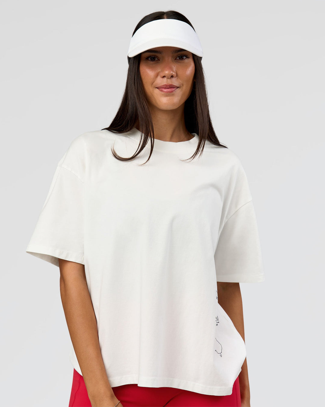 Studio image of Unstoppable Visor - White - view 3