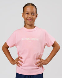 Studio image of VS6 1% Better Kids FLXCotton Tee - Marshmallow | Thumbnail Index: 0