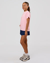Studio image of VS6 1% Better Kids FLXCotton Tee - Marshmallow | Thumbnail Index: 5