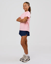 Studio image of VS6 1% Better Kids FLXCotton Tee - Marshmallow | Thumbnail Index: 6
