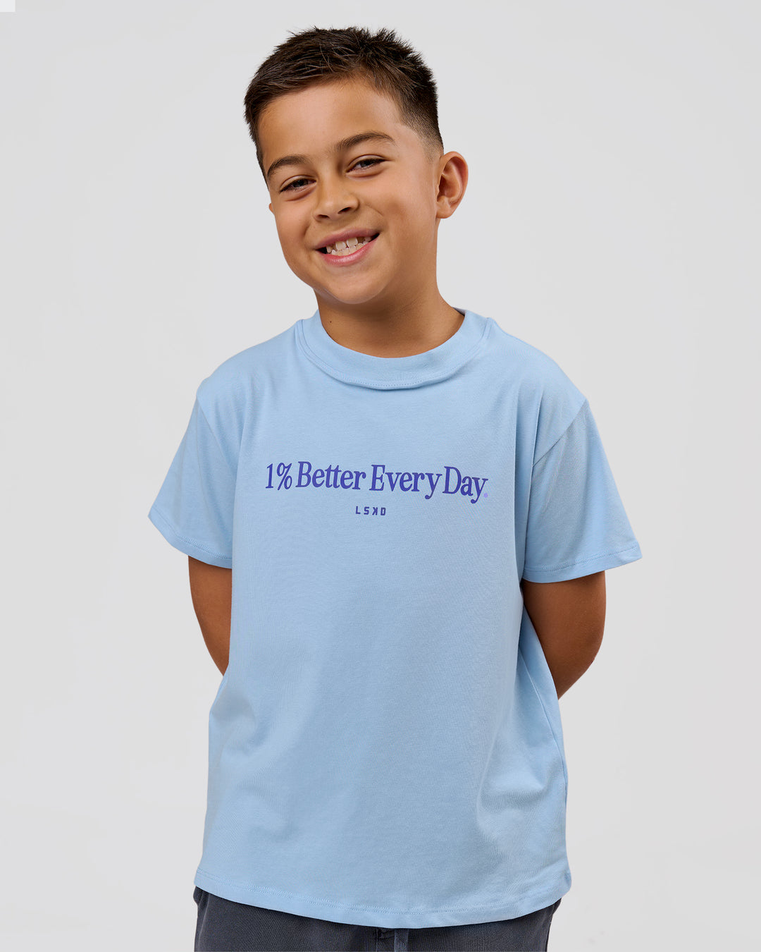 Studio image of VS6 1% Better Kids FLXCotton Tee - Open Air - view 1