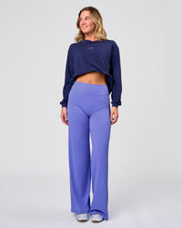 Woman wearing Elixir High-Rise Pant - Bluebell | Model:Amity | Size:S | Thumbnail Index: 3