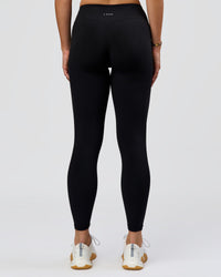 Woman wearing RXD Mid-Rise Full Length Legging - Black | Model:Amity | Size:S | Thumbnail Index: 7