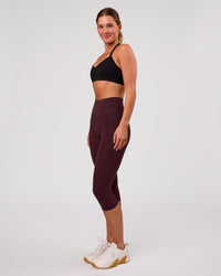 Woman wearing Unleash Sports Bra - Black | Model:Amity | Size:S | Thumbnail Index: 3