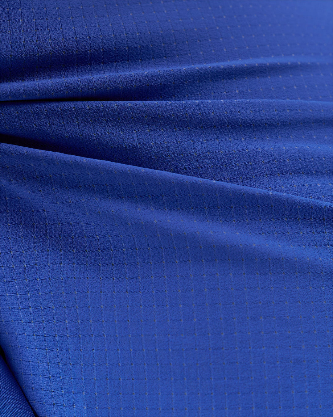 Woman wearing Accelerate 3" High-Rise Running Short - Black-Power Cobalt | Model:Bianca | Size:S - view 8